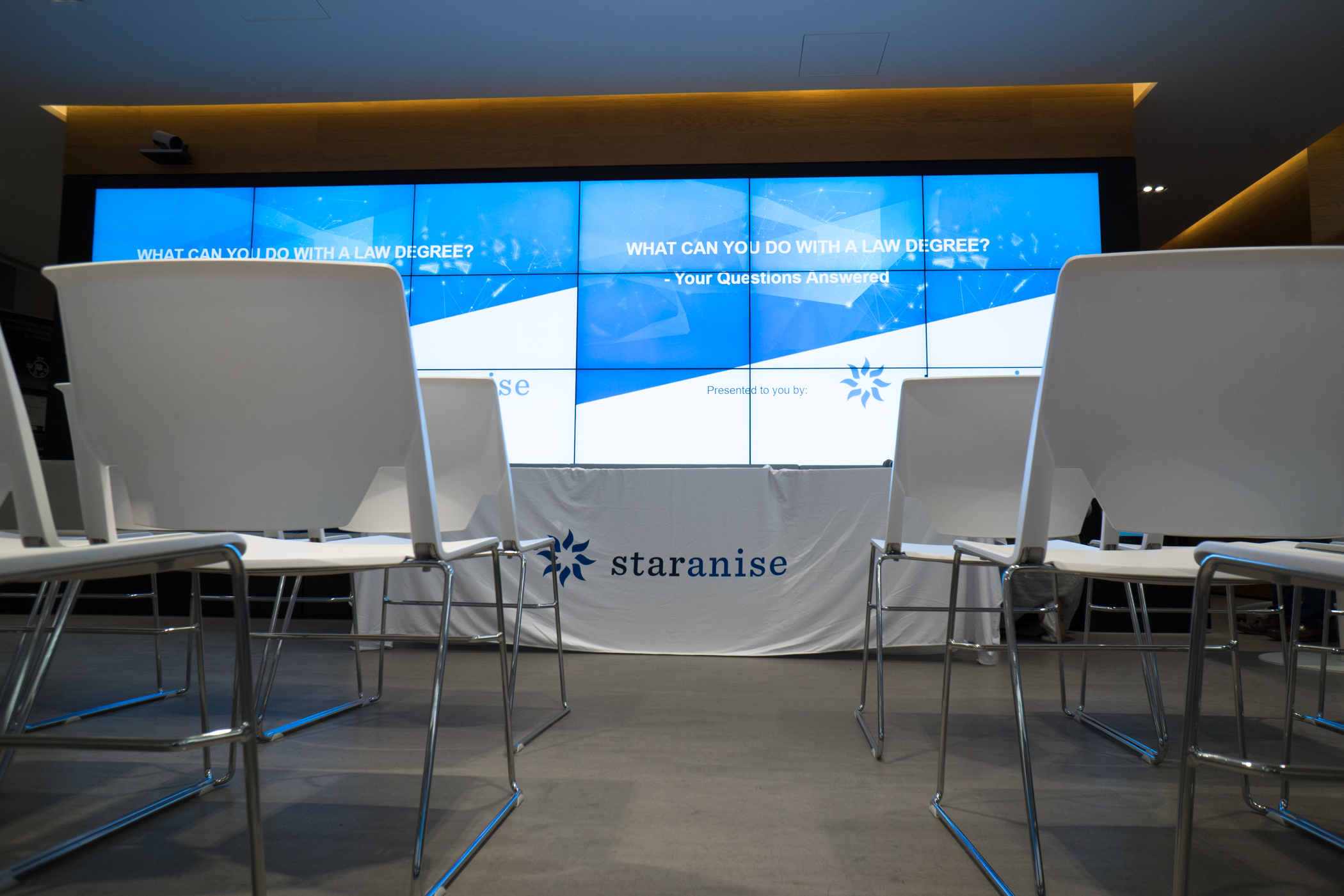 The event was held at LinkedIn's Hong Kong offices in Causeway Bay.